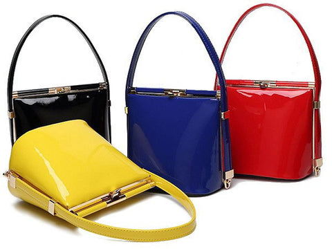 WOMEN'S PU LEATHER HANDBAG